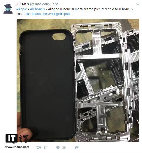 苹果iPhone8量产组件曝光: 即将投入生产(组图)