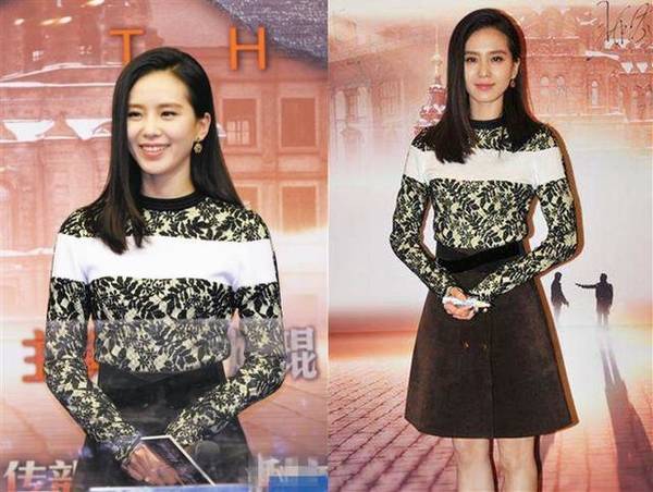 尴尬了!30岁刘诗诗与35岁范爷竟都穿了这件衣服